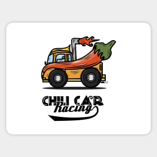 With A Name Like Car chili racing , It Has To Be Good. Sticker